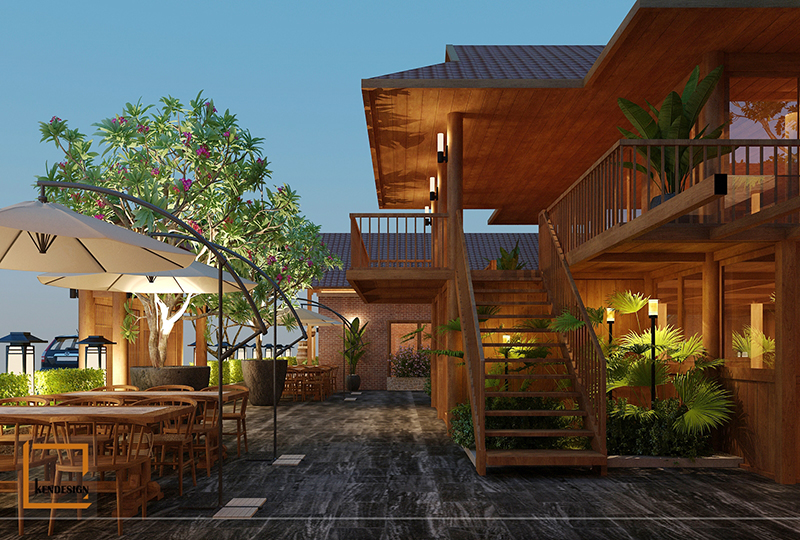 Thiết kế nhà hàng phong cách đẹp